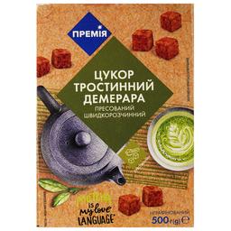 Сахар Премія Демерара тростниковый, коричневый, прессованный, 500 г (840681)