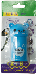Точилка с контейнером ZiBi Kids line Animal, голубой (ZB.5594-1)
