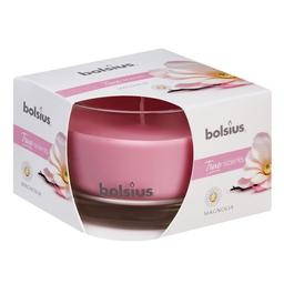 Свічка Bolsius True scents Магнолія, у склі, 9х6,3 см, рожевий (170404)