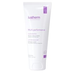 Молочко для обличчя Ivatherm Multi-performance, що очищає для сухої та чутливої шкіри, 200 мл