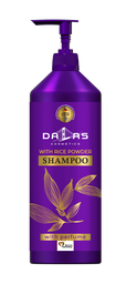 Шампунь Dalas для жирных и склонных к выпадению волос, с рисовой пудрой, 1000 мл (721419)