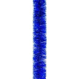 Мишура Novogod'ko 7.5 см 2 м синяя с серебрянными кончиками (980448)