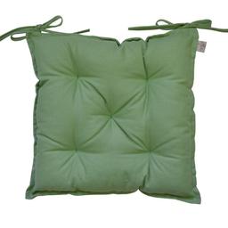 Подушка на стілець Прованс 40х40 см, зелений (14864)