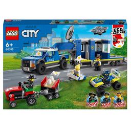 Конструктор LEGO City Поліцейський мобільний командний трейлер, 436 деталей (60315)