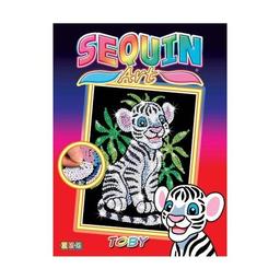 Набір для творчості Sequin Art Red Білий тигр Тобі (S0A0906)