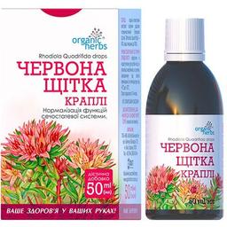 Капли Красная щетка Organic Herbs 50 мл