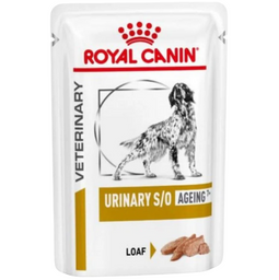 Консервированый диетический корм Royal Canin Urinary S/O Aging 7+ для собак старше 7 лет при заболеваниях нижних мочевыводящих путей, 85 г (12750019)