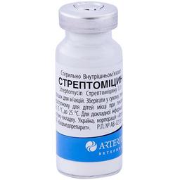 Порошок для инъекций Arterium Стрептомицин 1 г