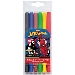 Фломастери Yes Marvel Spiderman, 6 кольорів (650513)