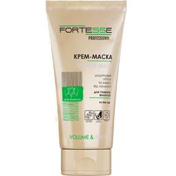 Маска-крем Fortesse Professional Volume & Boost Объем, для тонких волос, 200 мл