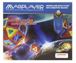 Конструктор магнитный Magplayer, 30 элементов (MPA-30)