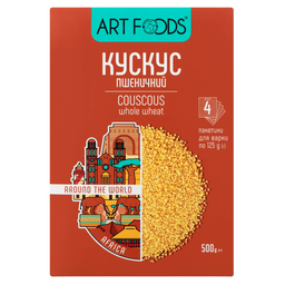 Кус-кус Art Foods, 500 г (4 пакетики по 125 г) (780652)