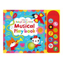 Музична книжка Baby's Very First touchy-feely Musical Playbook - Fiona Watt, англ. мова (9781409581543)