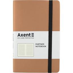 Книга записная Axent Partner Soft A5- в клеточку 96 листов золотая (8206-35-A)