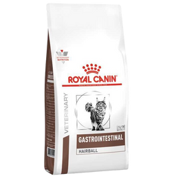Сухой диетический корм для кошек Royal Canin Gastrointestinal Hairball при нарушении пищеварения вызванного наличием волосяных комочков, 400 г (2722004)