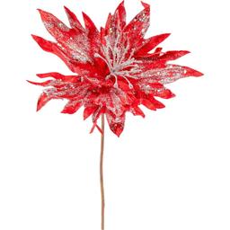 Цветок декоративный Novogod'ko Хризантема 24 см красный (973975)