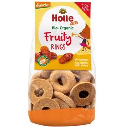 Печенье Holle Fruity Rings спельтовое с финиками, органические, 125 г (46238)