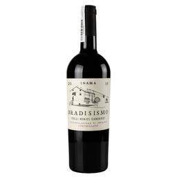 Вино Inama Bradisismo Veneto Rosso 2020 красное сухое IGT 14.5% 0.75 л
