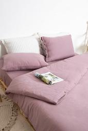 Комплект постельного белья Irya Marla lila, евростандарт, светло-розовый (svt-2000022293396)