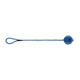 Игрушка для собак Trixie Мяч теннисный на веревке с ручкой, 50 см, в ассортименте (3479)