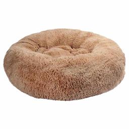 Лежак для тварин Milord Brownie, круглий, коричневий, розмір L (VR01//0151)