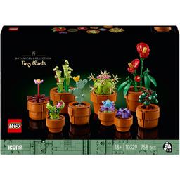 Конструктор LEGO Icons Мініатюрні рослини 758 деталей (10329)