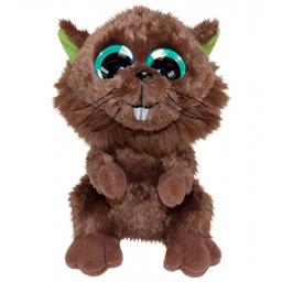 М'яка іграшка Lumo Stars Бобер Pоrri, 15 см, коричневий (55350)