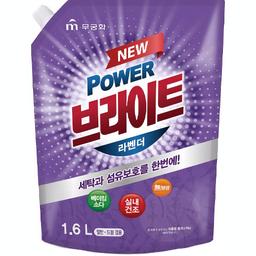 Средство для стирки Mukunghwa Power Bright Liquid Detergent Lavender, 1,6 л