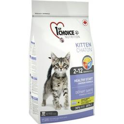 Сухой корм для котят 1st Choice Kitten Healthy Start, с курицей, 10 кг