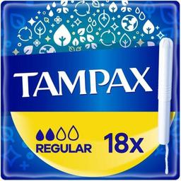 Тампоны Tampax Compak Regular, с аппликатором, 18 шт.