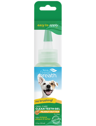 Гель для догляду за ротовою порожниною для собак TropiClean Fresh Breath Peanut Butter, 59 мл (2319)