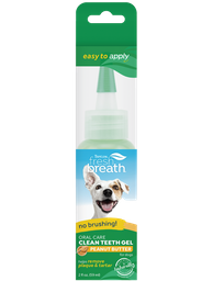 Гель для ухода за полостью рта для собак TropiClean Fresh Breath Peanut Butter, 59 мл (2319)