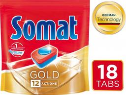 Таблетки для посудомийних машин Somat Gold, 18 шт. (704053)