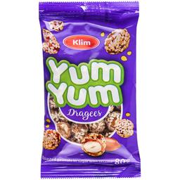 Драже Кlim Yum Yum Арахіс у цукрі з кунжутом 80 г (915371)