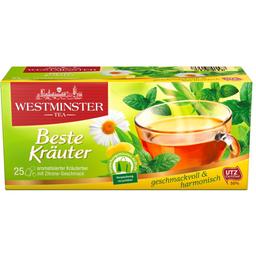 Чай трав'яний Westminster Найкращі трави, 75 г (25 шт. х 3 г) (895450)