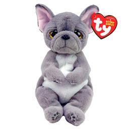 М'яка іграшка Ty Beanie Bellies Пес Wilfred, 20 см, сірий (40596)