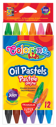 Карандаши пастельные Colorino, на масляной основе, 12 цветов, 12 шт. (32636PTR)