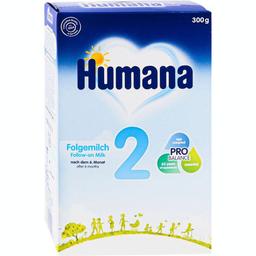 Суха молочна суміш Humana 2 c пребіотиками, 300 г
