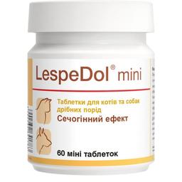Витаминно-минеральная добавка Dolfos LespeDol mini при заболеваниях мочевыводящих путей для собак и кошек, 60 мини таблеток