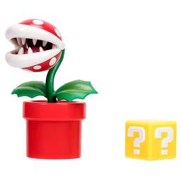 Игровая фигурка Super Mario Растение-пиранья, с артикуляцией, 10 см (40825i)