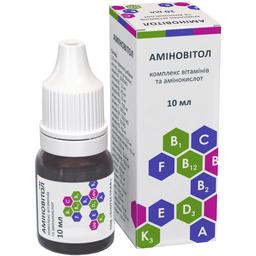 Комплекс витаминов и аминокислот BioTestLab Аминовитол капли 10 мл