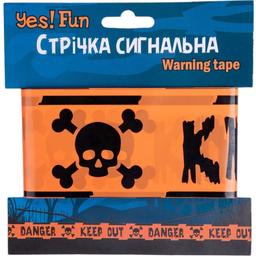 Лента сигнальная Yes! Fun Halloween Skull Danger, 10 м (974364)