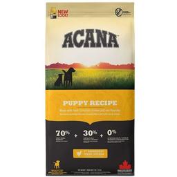 Сухий корм для цуценят Acana Puppy Recipe, 17 кг