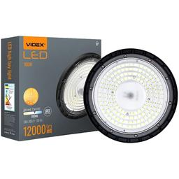 LED світильник Videx High Bay 100W 5000K 12000Lm 220V висотний чорний (VL-HBe03-1005B)
