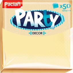 Двошарові паперові серветки Paclan Party, 50 шт.
