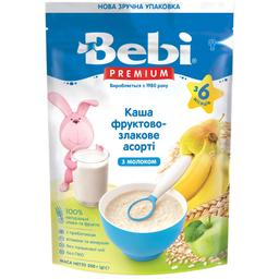 Молочна каша Bebi Premium Фруктово-злакове асорті 200 г (1105060)