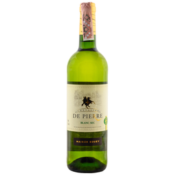 Вино Chevalier de Pierre Blanc Sec, белое, сухое, 0,75 л