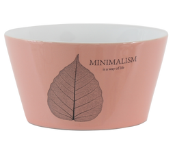 Салатник Limited Edition Minimalism, цвет коралловый, 480 мл (6583573)