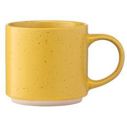 Чашка Ardesto Alcor, 420 мл, жовтий (AR3475Y)