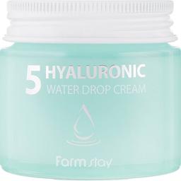 Крем-гель для обличчя FarmStay Hyaluronic 5 Water Drop Cream, 80 мл